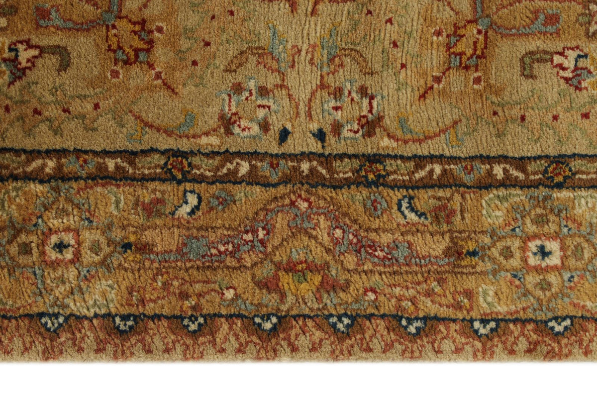 3x8 Beige and Ivory Persian Traditional Runner