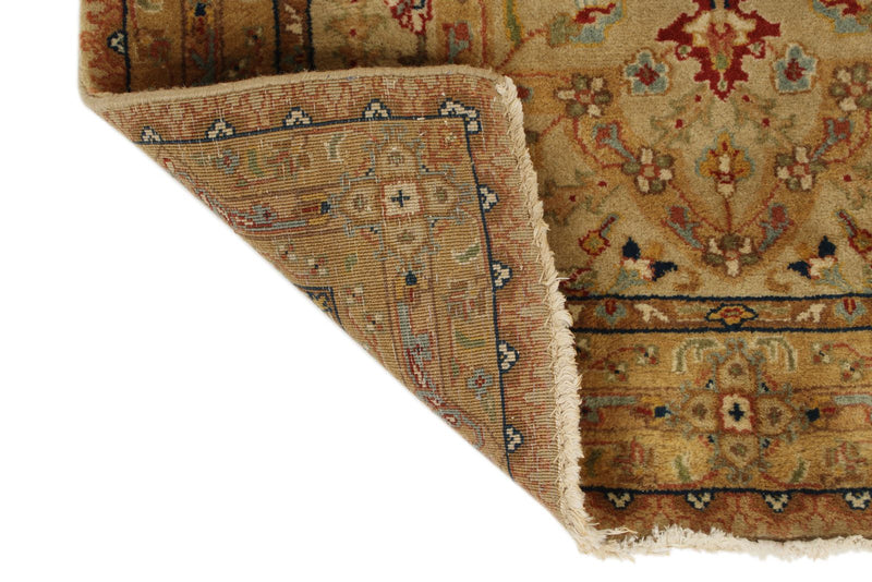 3x8 Beige and Ivory Persian Traditional Runner