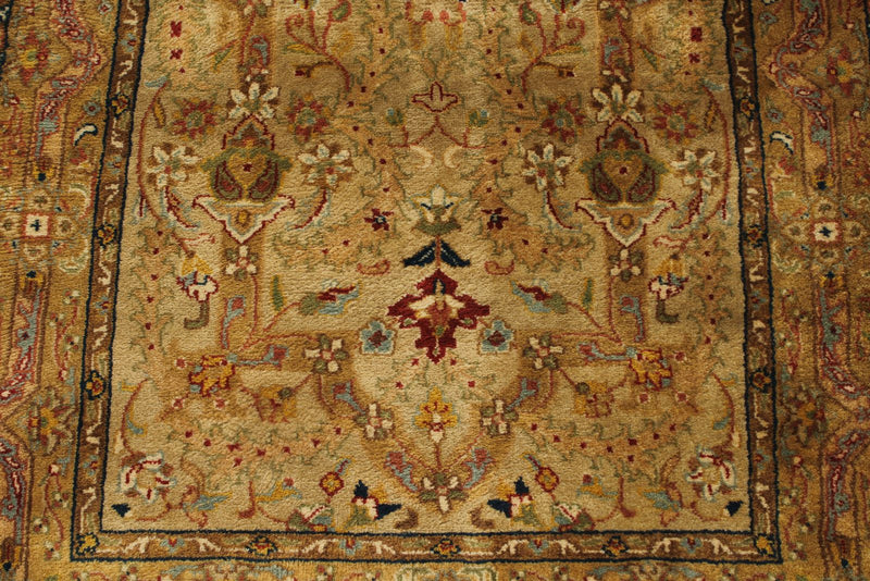 3x8 Beige and Ivory Persian Traditional Runner