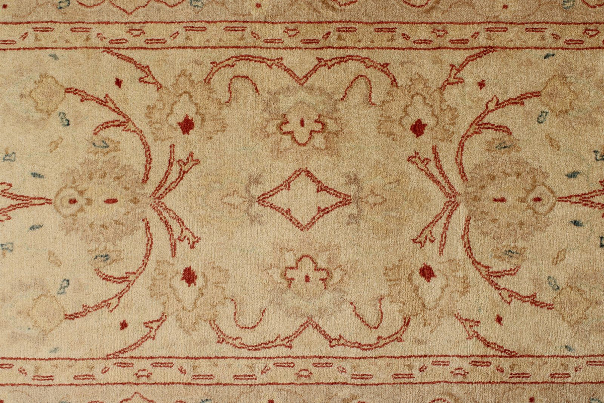3x13 Ivory and Beige Persian Traditional Runner