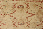3x13 Ivory and Beige Persian Traditional Runner