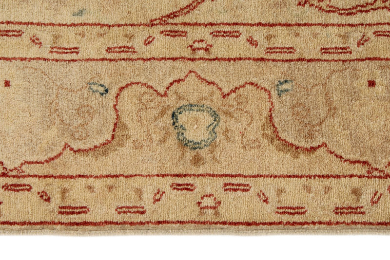 3x13 Ivory and Beige Persian Traditional Runner