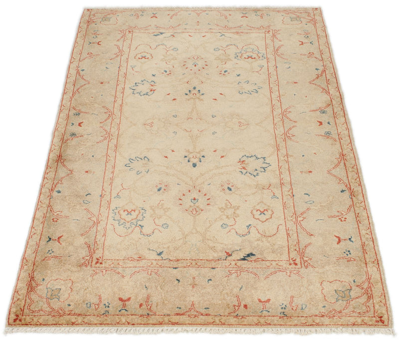 3x5 Ivory and Beige Persian Traditional Rug