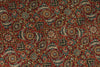 6x6 Burgundy and Navy Persian Traditional Rug