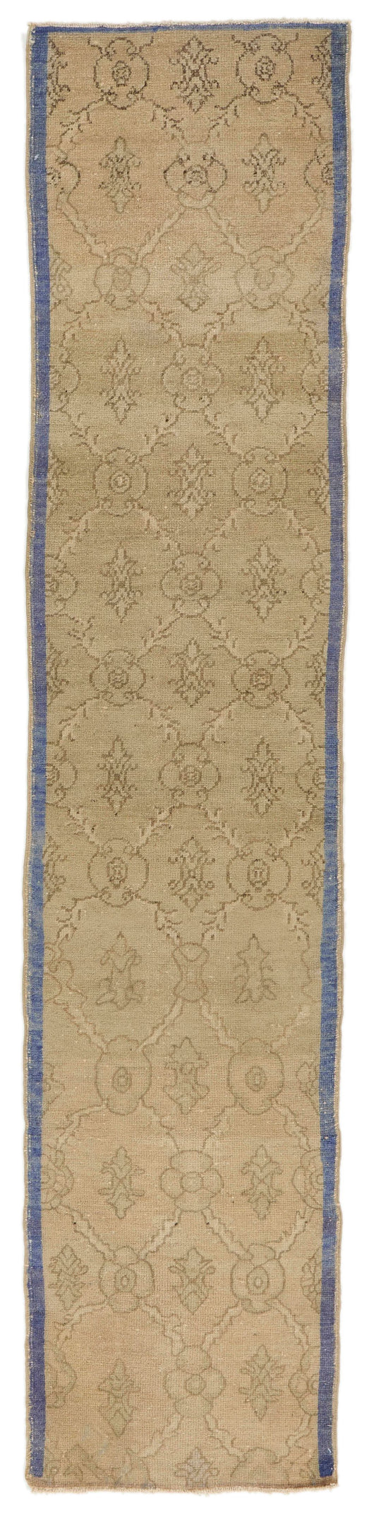 2x9 Ivory Turkish Tribal Runner