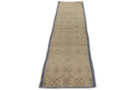 2x9 Ivory Turkish Tribal Runner