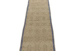 2x9 Ivory Turkish Tribal Runner