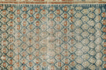 3x16 Blue and Ivory Persian Rug
