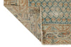 3x16 Blue and Ivory Persian Rug