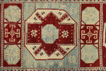 3x12 Red and Blue Turkish Tribal Runner