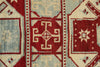 3x12 Red and Blue Turkish Tribal Runner