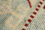 3x12 Red and Blue Turkish Tribal Runner