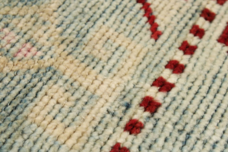 3x12 Red and Blue Turkish Tribal Runner