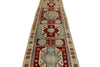 3x12 Red and Blue Turkish Tribal Runner