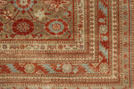 5x7 Red and Blue Persian Tribal Rug
