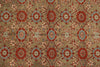 5x7 Red and Blue Persian Tribal Rug