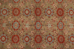 5x7 Red and Blue Persian Tribal Rug