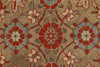 5x7 Red and Blue Persian Tribal Rug