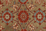 5x7 Red and Blue Persian Tribal Rug