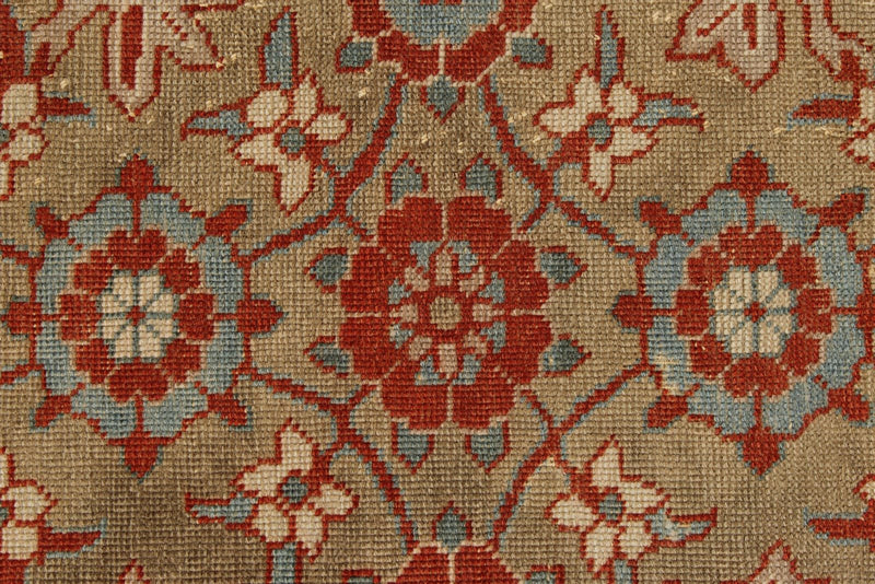 5x7 Red and Blue Persian Tribal Rug