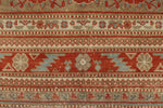 5x7 Red and Blue Persian Tribal Rug