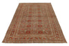 5x7 Red and Blue Persian Tribal Rug
