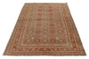 5x7 Red and Blue Persian Tribal Rug
