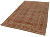5x7 Red and Blue Persian Tribal Rug