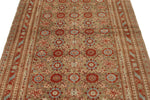 5x7 Red and Blue Persian Tribal Rug