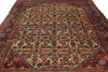 8x11 Ivory and Navy Turkish Oushak Rug