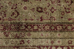 10x14 Gray and Burgundy Persian Traditional Rug