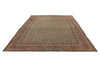 10x14 Gray and Burgundy Persian Traditional Rug