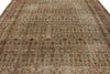 10x14 Gray and Burgundy Persian Traditional Rug