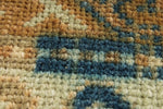 6x8 Brown and Blue Turkish Tribal Rug
