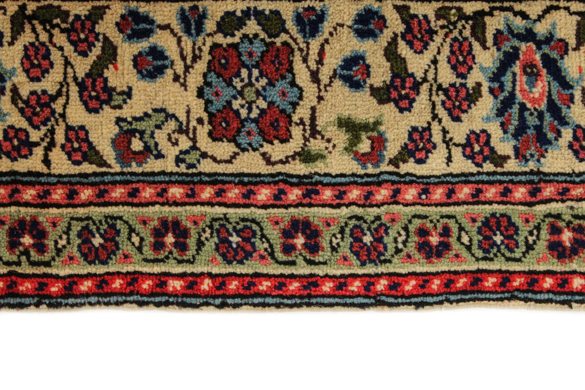 5x7 Red and Ivory Turkish Traditional Rug