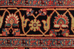 8x11 Rust and Navy Persian Rug