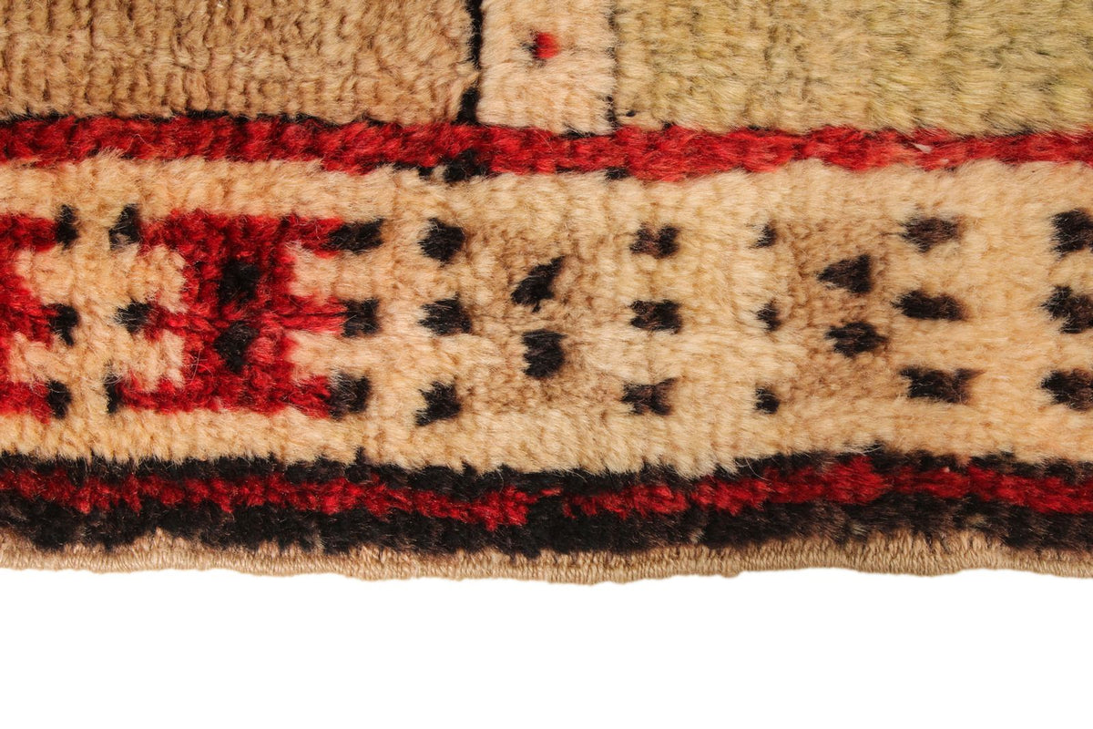 4x4 Multicolor Anatolian Tribal Rug