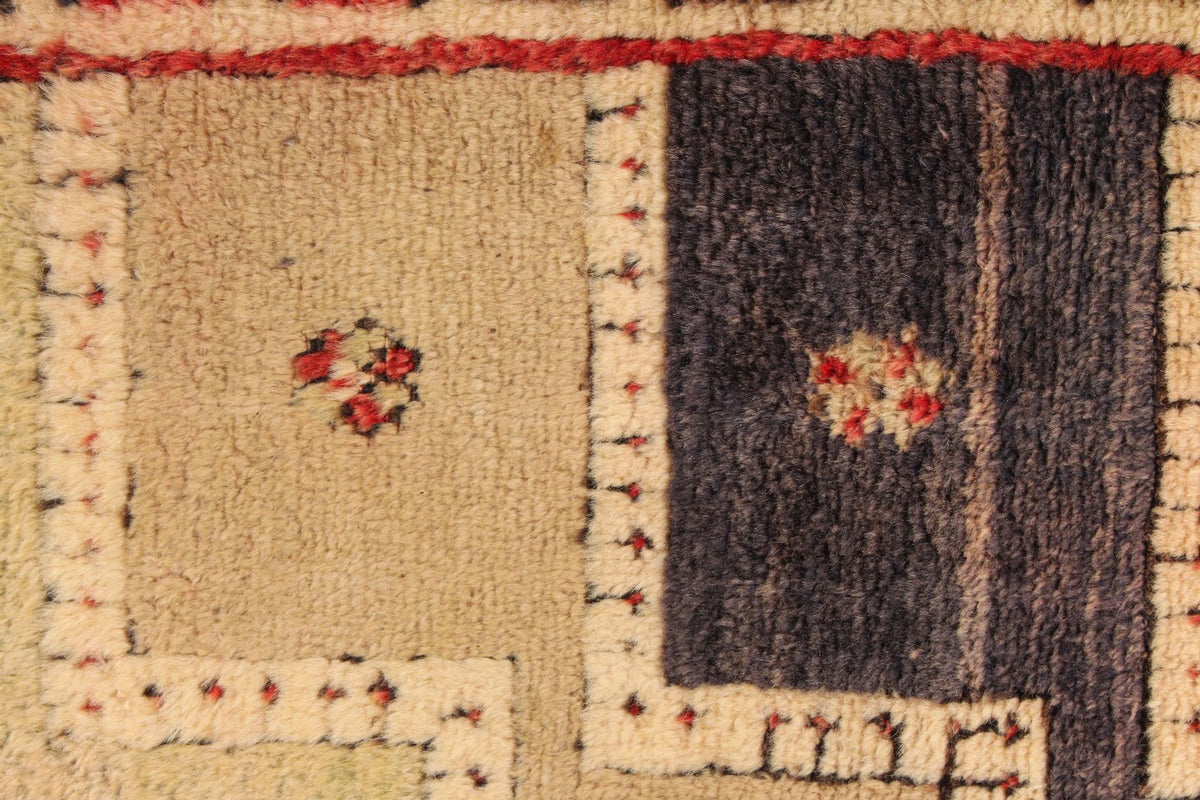 4x4 Multicolor Anatolian Tribal Rug