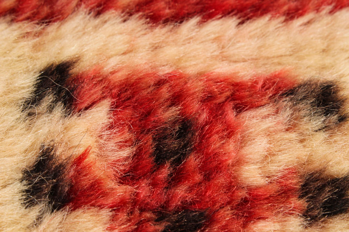 4x4 Multicolor Anatolian Tribal Rug