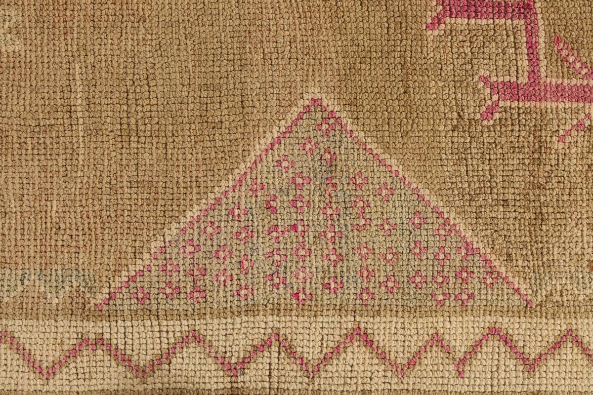 5x15 Blue and Ivory Turkish Tribal Runner