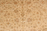 5x7 Beige and Beige Turkish Oushak Rug