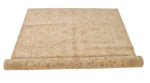 5x7 Beige and Beige Turkish Oushak Rug