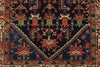 3x16 Navy and Ivory Persian Tribal Runner