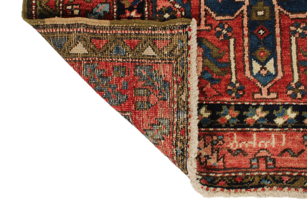4x11 Red and Multicolor Persian Runner