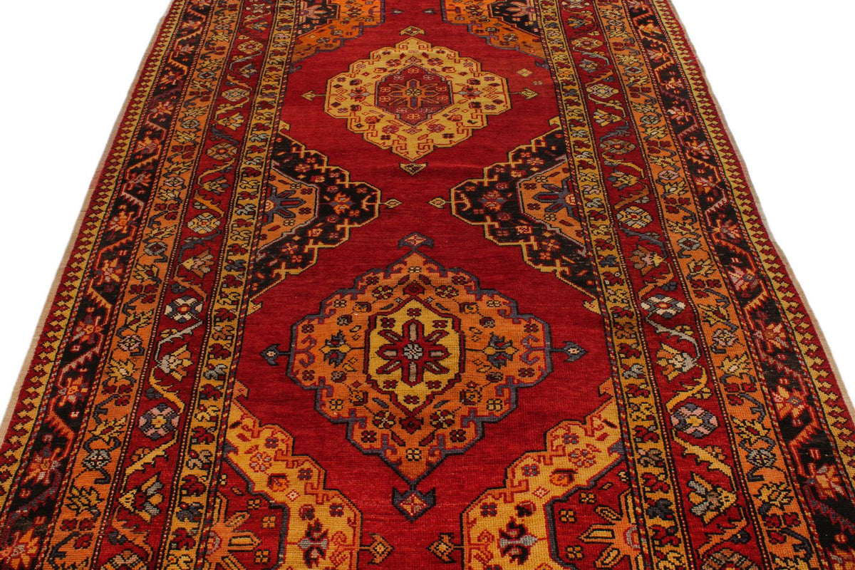 5x14 Multicolor Anatolian Turkish Tribal Runner