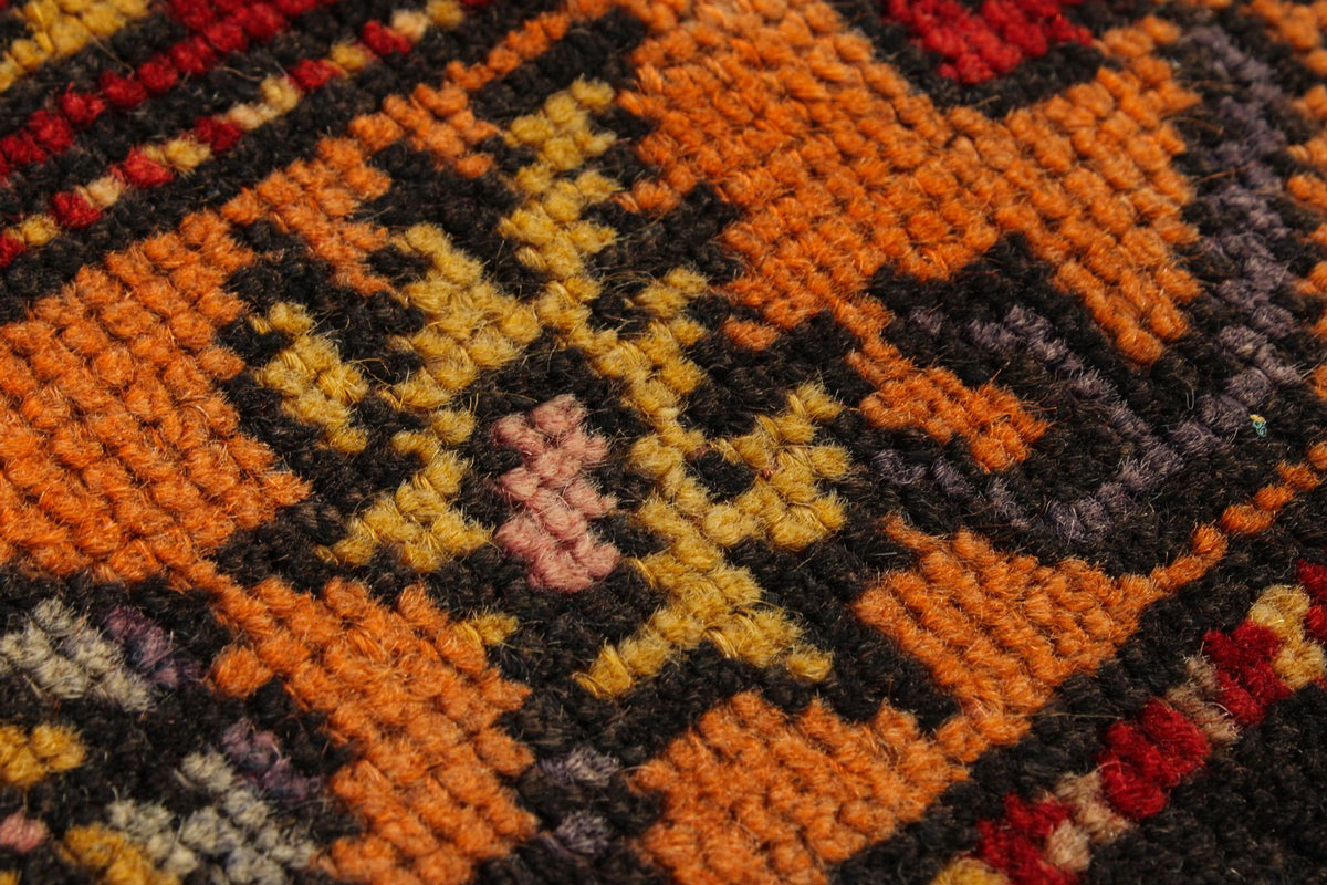 5x14 Multicolor Anatolian Turkish Tribal Runner