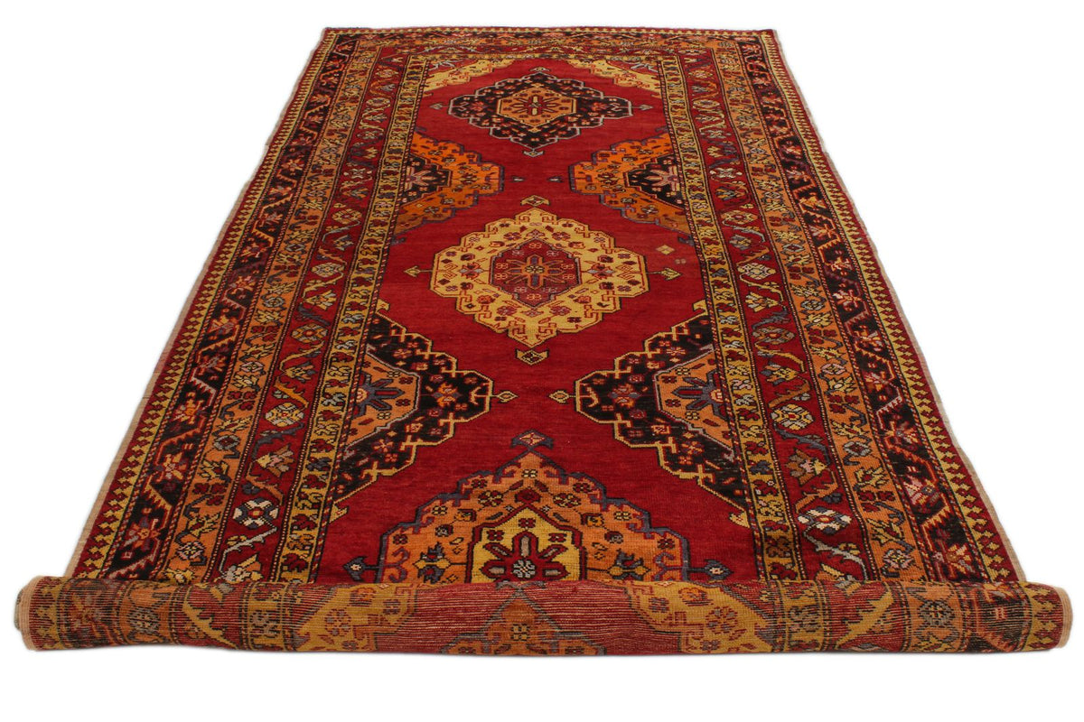 5x14 Multicolor Anatolian Turkish Tribal Runner