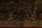 12x15 Burgundy and Navy Persian Traditional Rug