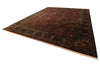 12x15 Burgundy and Navy Persian Traditional Rug