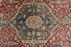 6x9 Red and Navy Anatolian Tribal Rug